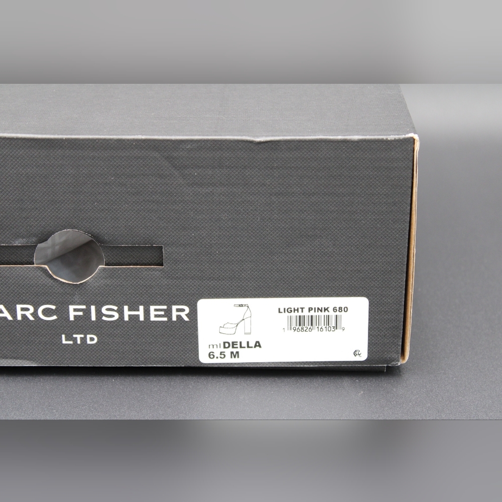 Marc Fisher Ankle Strap Platform Sandal (Womens) Light Pink (looks nude) 8.5 - Picture 13 of 13